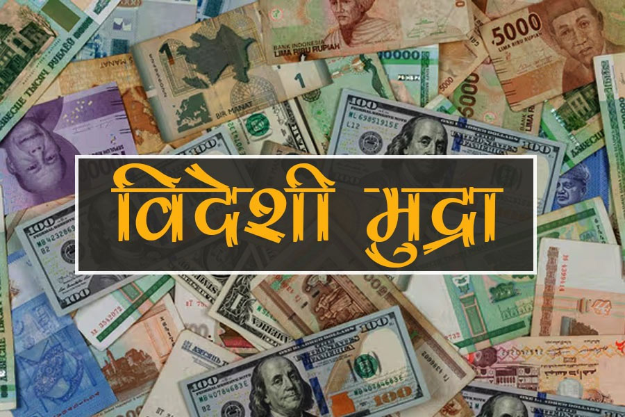 यस्तो छ शनिबारको विदेशी मुद्राको विनिमयदर